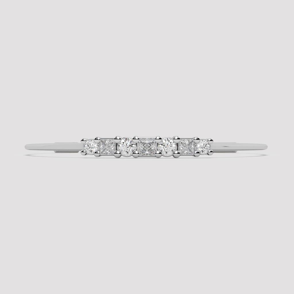 Swara Mixed Diamond Bracelet