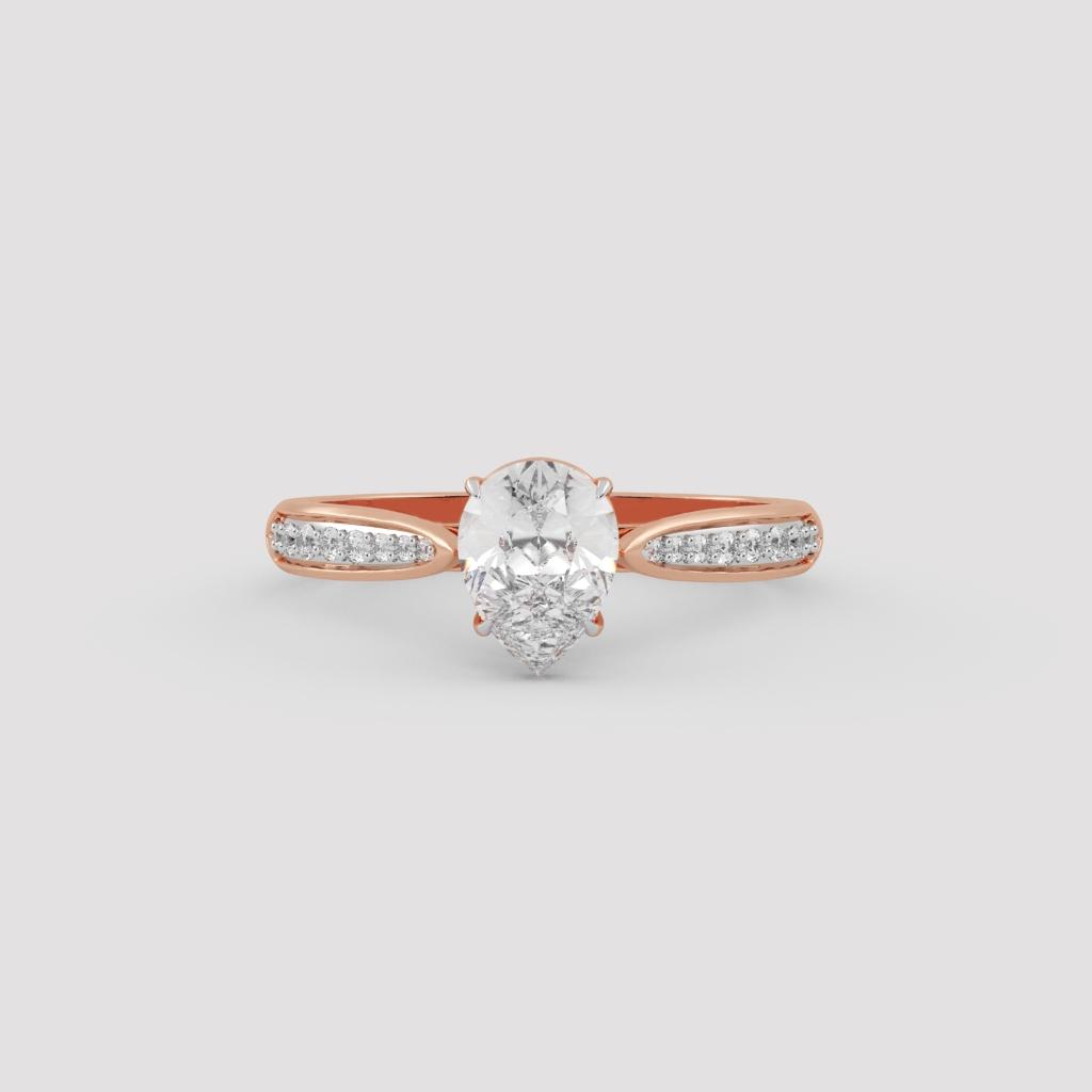 Teardrop Elegance Ring