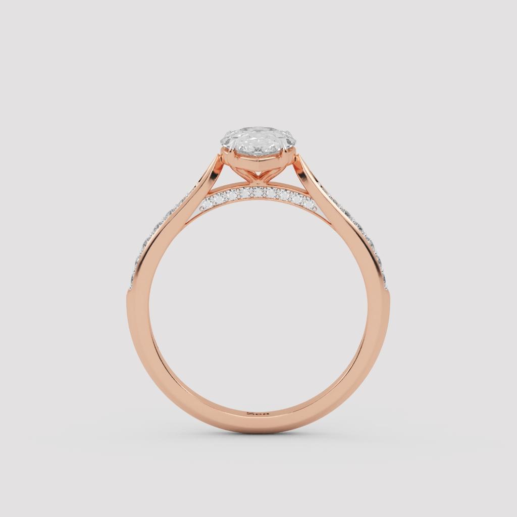 Teardrop Elegance Ring