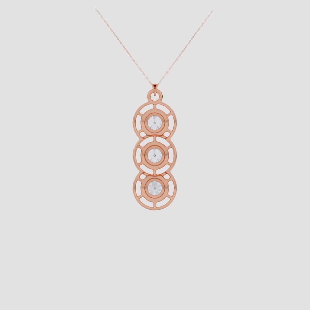 Triple Circle Pendant