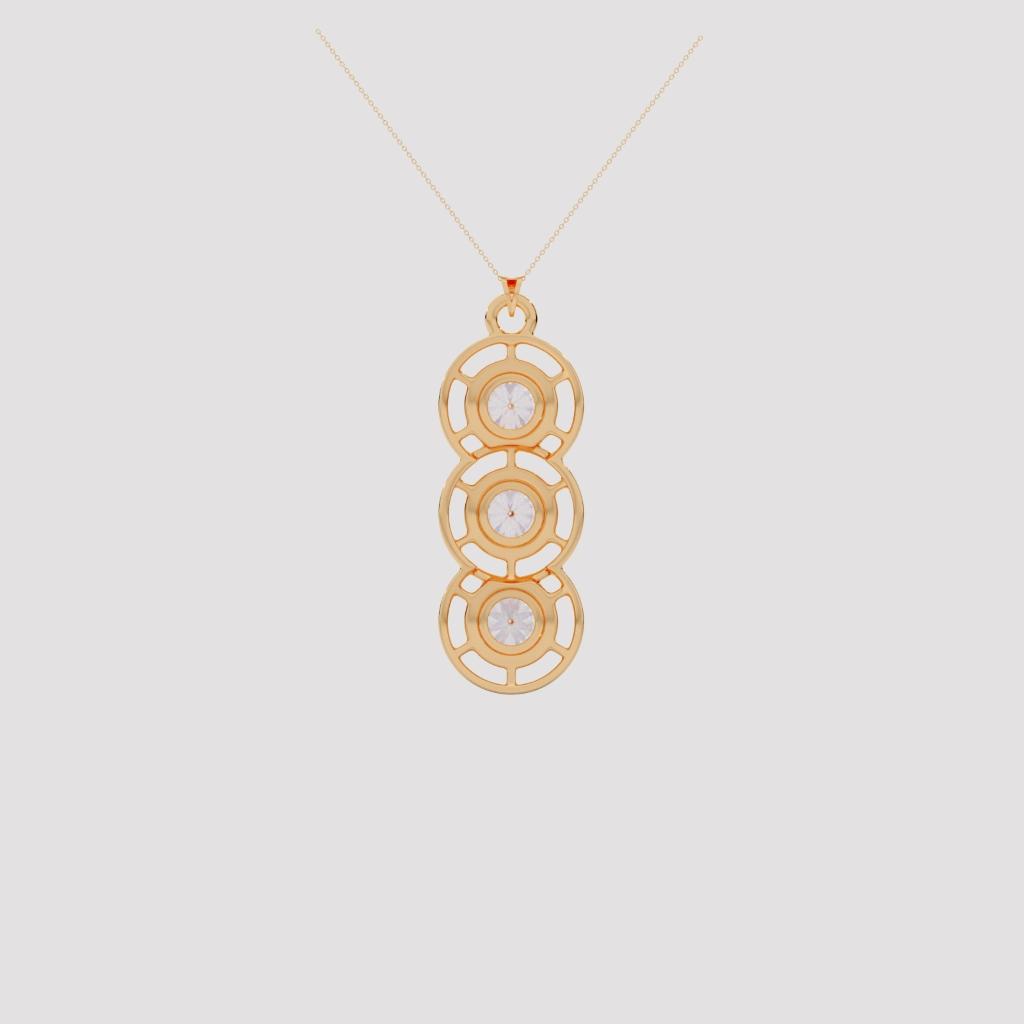 Triple Circle Pendant