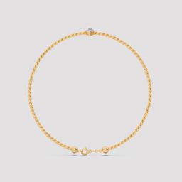 Twisted Rope Diamond Bracelet