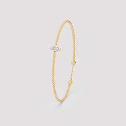 Twisted Rope Diamond Bracelet