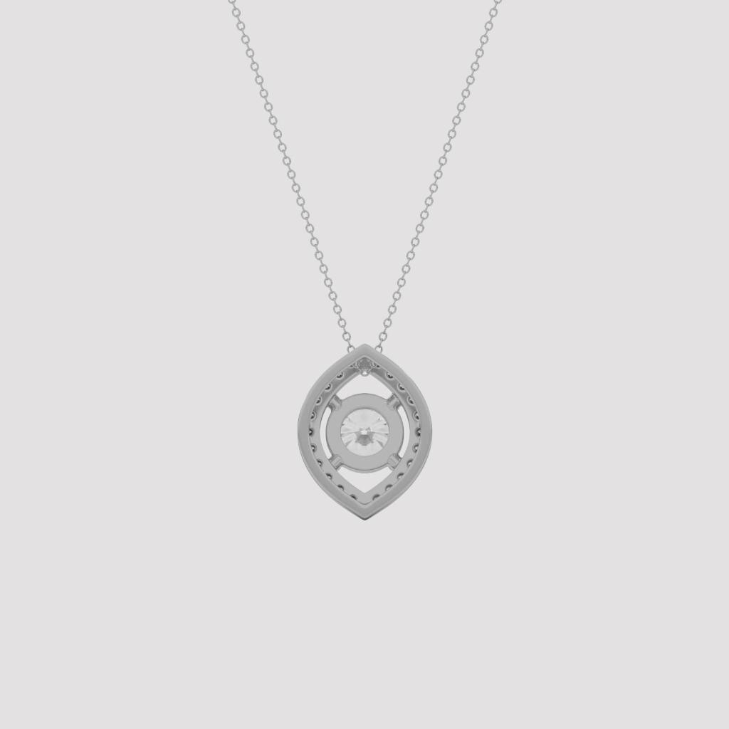 Victorious Marquise Pendant