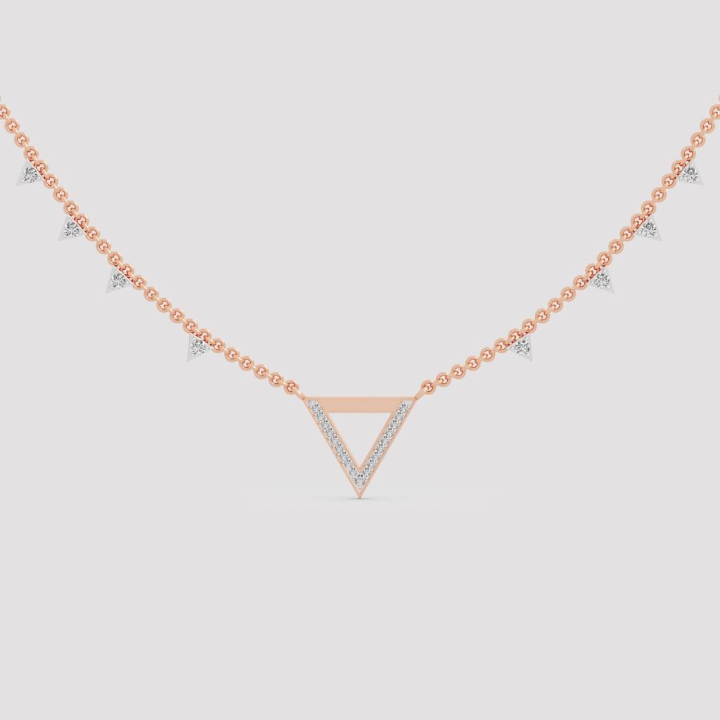 Victory Triangle Necklace