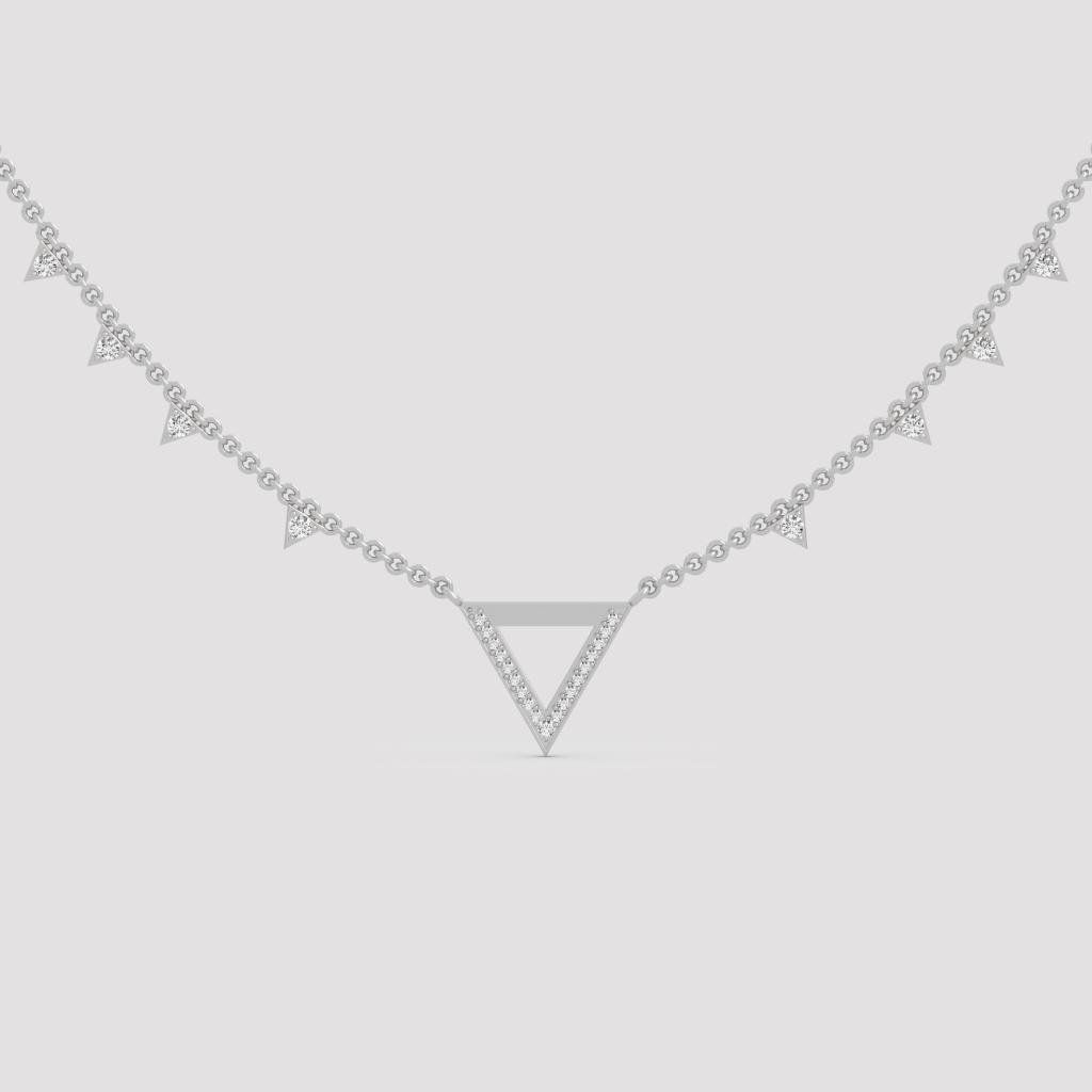 Victory Triangle Necklace