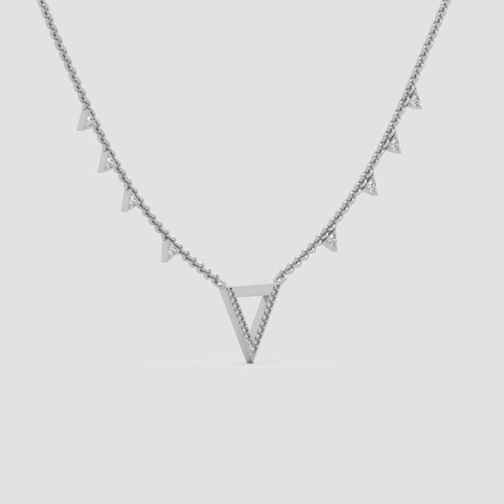 Victory Triangle Necklace