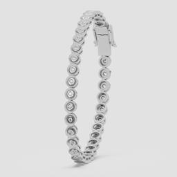 Zyra Bezel Diamond Bracelet