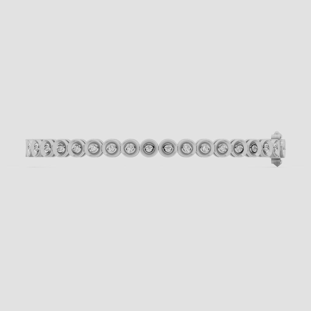 Zyra Bezel Diamond Bracelet