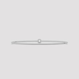 Zyra Round Diamond Bangle