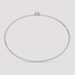 Zyra Round Diamond Bangle