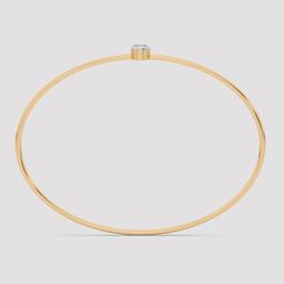 Zyra Round Diamond Bangle